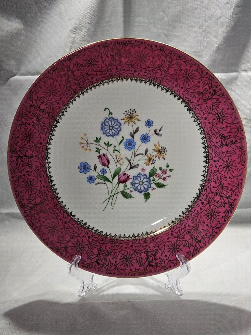 Vintage Pirkenhammer Porcelain Dinner Plate